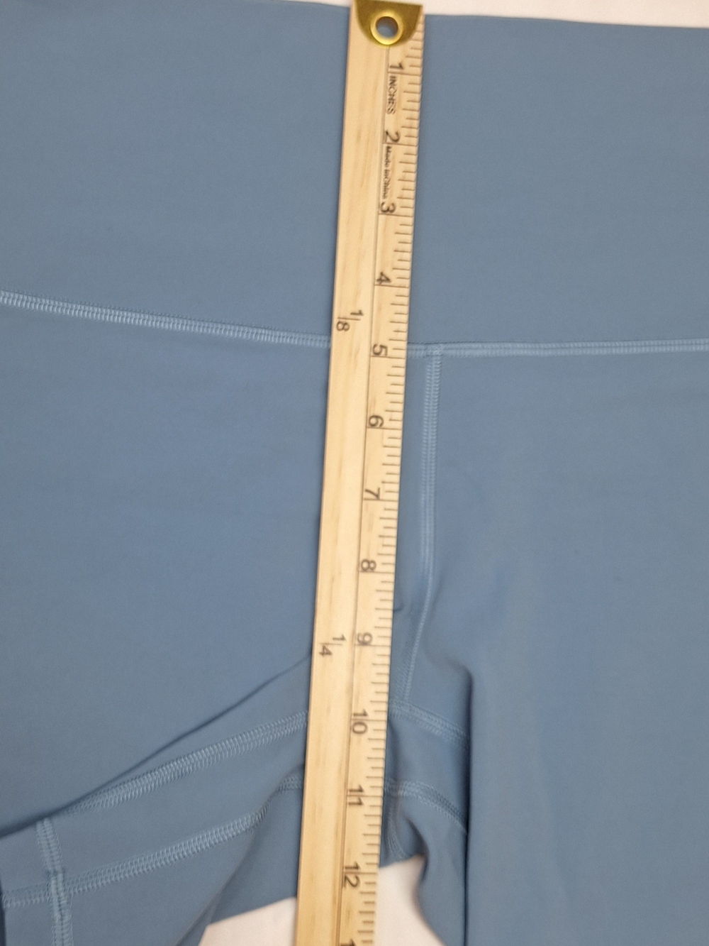 lululemon athletica High-Rise Women’s Blue Bike Shorts - Picture 5 of 8